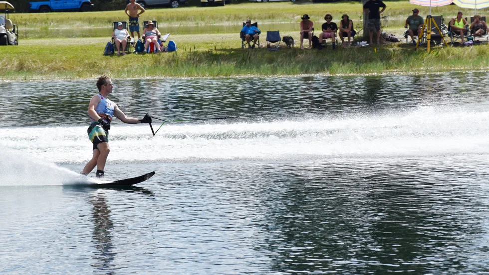 Jakob Bogne på VM-banan i "Sunset Lakes”, Grovland, Orlando Florida. 