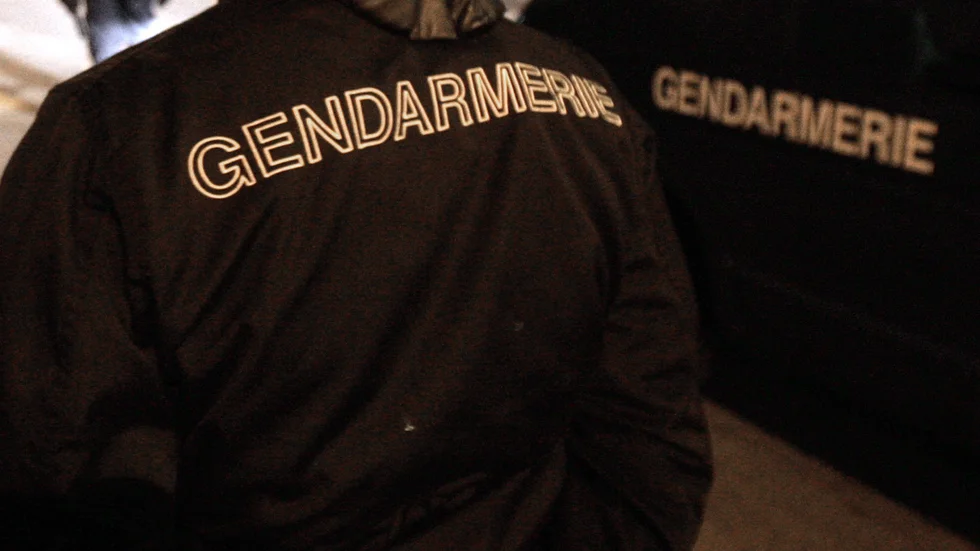 Det franska gendarmeriet deltog i jakten. Arkivbild.