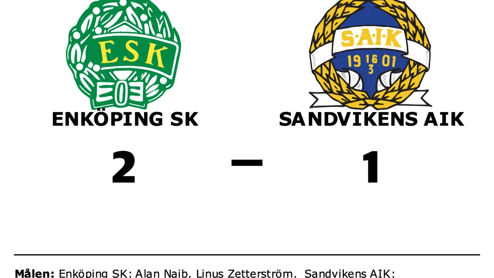 Enköping SK vann mot Sandvikens AIK