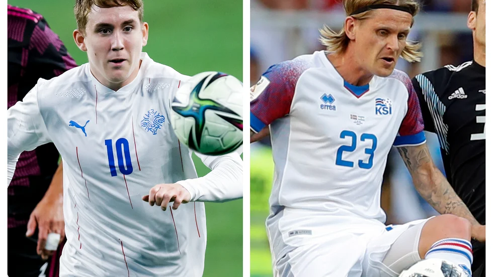 Både Ísak Bergmann Jóhanesson och Ari Skulason är uttagna till det isländska landslaget.