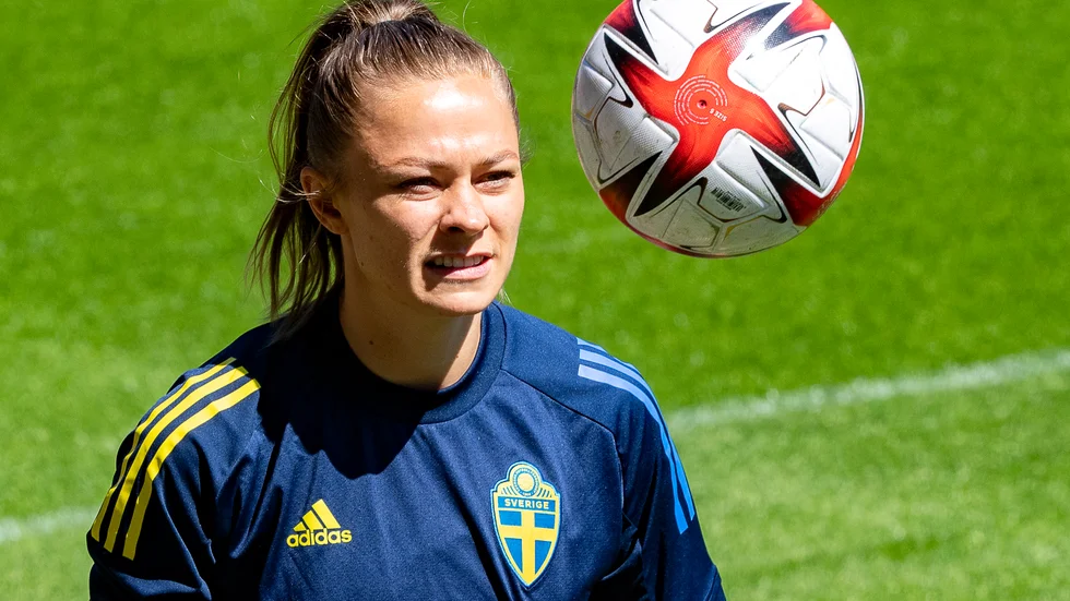 Fridolina Rolfö står över Sveriges landskamp mot Norge på torsdag.