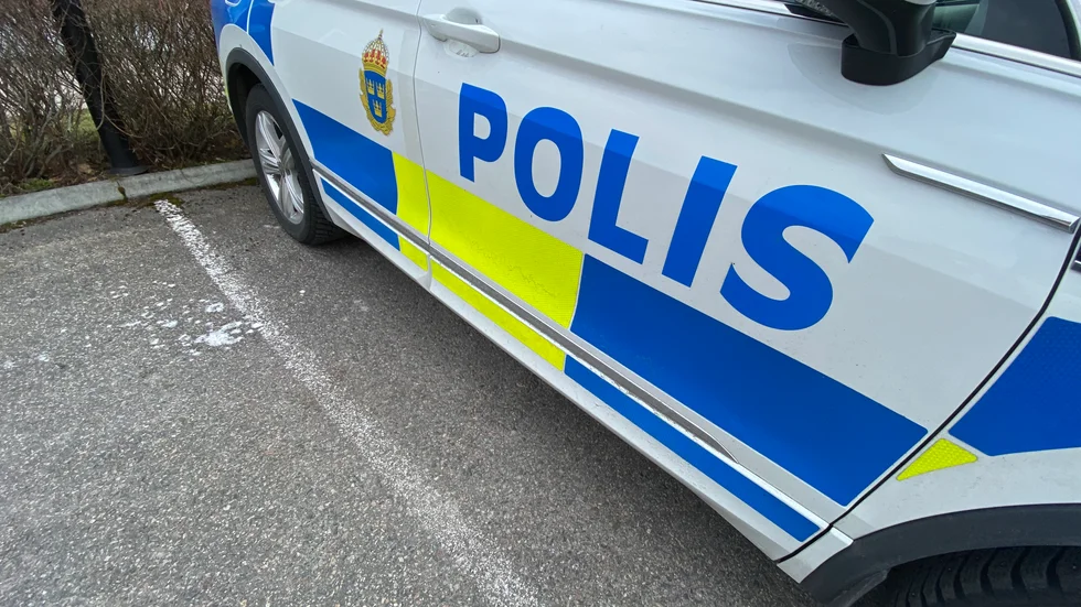 Polisen ryckte ut under fredagseftermiddagen. 