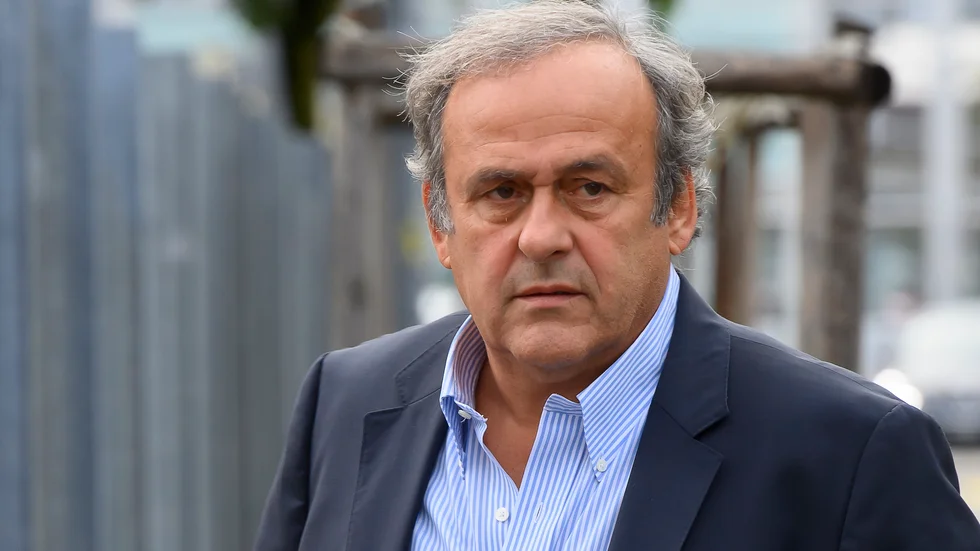 Den förre Uefa-ordföranden och storspelaren Michel Platini. Arkivbild.