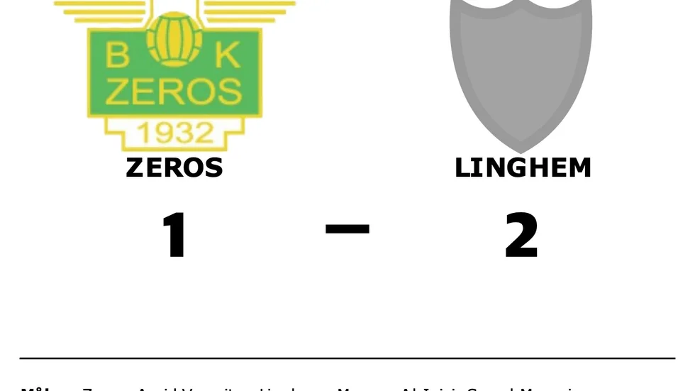 BK Zeros förlorade mot Linghems SK