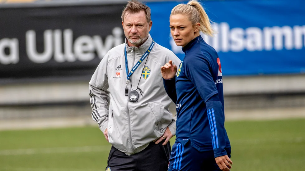 Förbundskapten Peter Gerhardsson kommer att finnas på plats på Juventus Stadium på lördag, när Fridolina Rolfös Barcelona ställs mot Lyon i Champions League-finalen. Arkivbild.