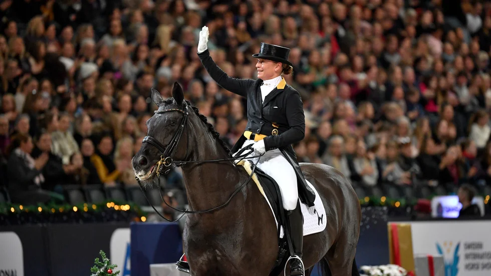 Isabell Werth återkommer till hästshowen i Friends arena i november. Arkivbild.