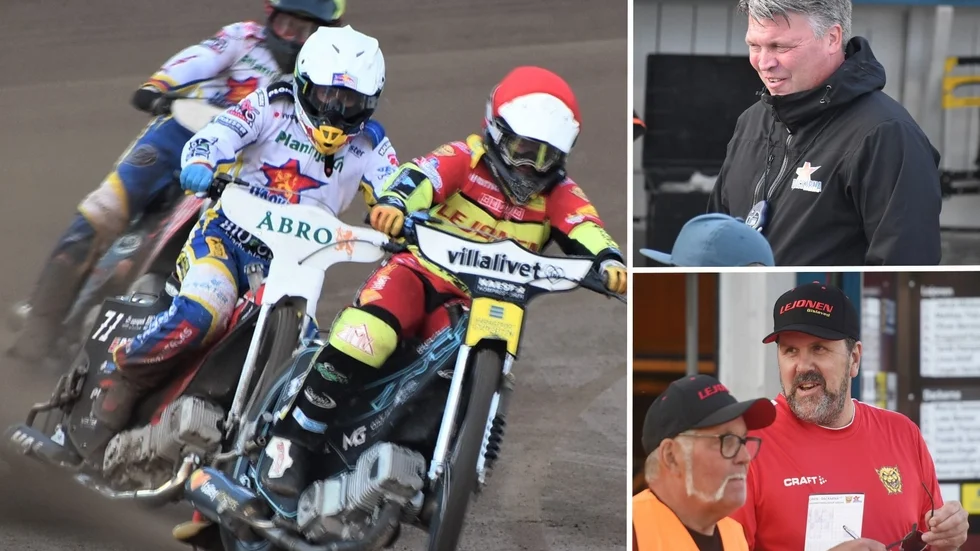 Mikael Teurnbergs Dackarna har greppet om semifinalbiljetten inför tisdagens retur mot Anders Fröjds Lejonen.