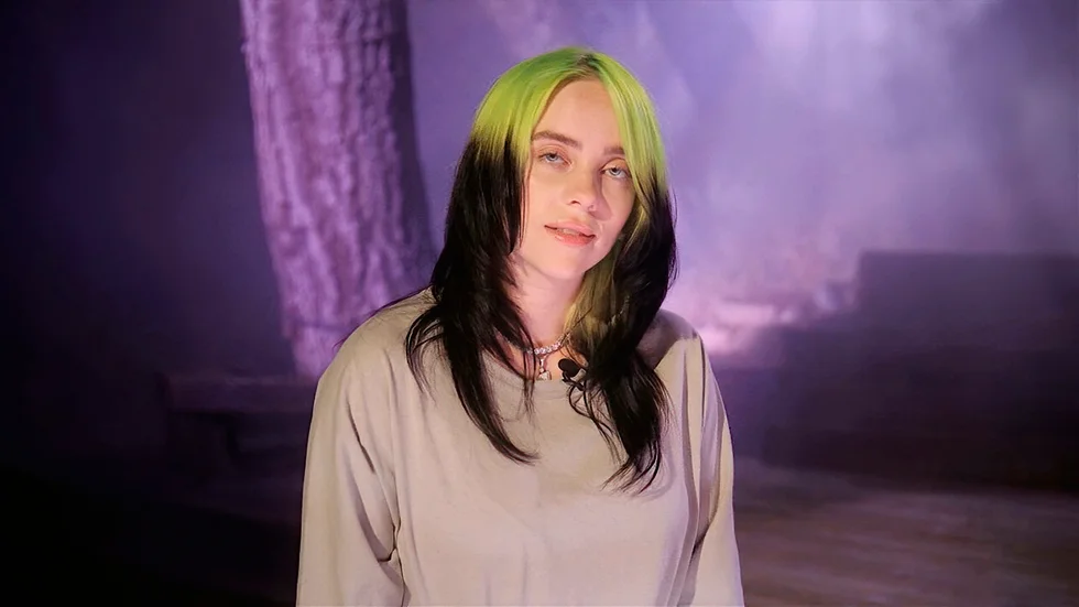 Billie Eilish är en av de amerikanska artister som engagerar sig för klimatet. Arkivbild.