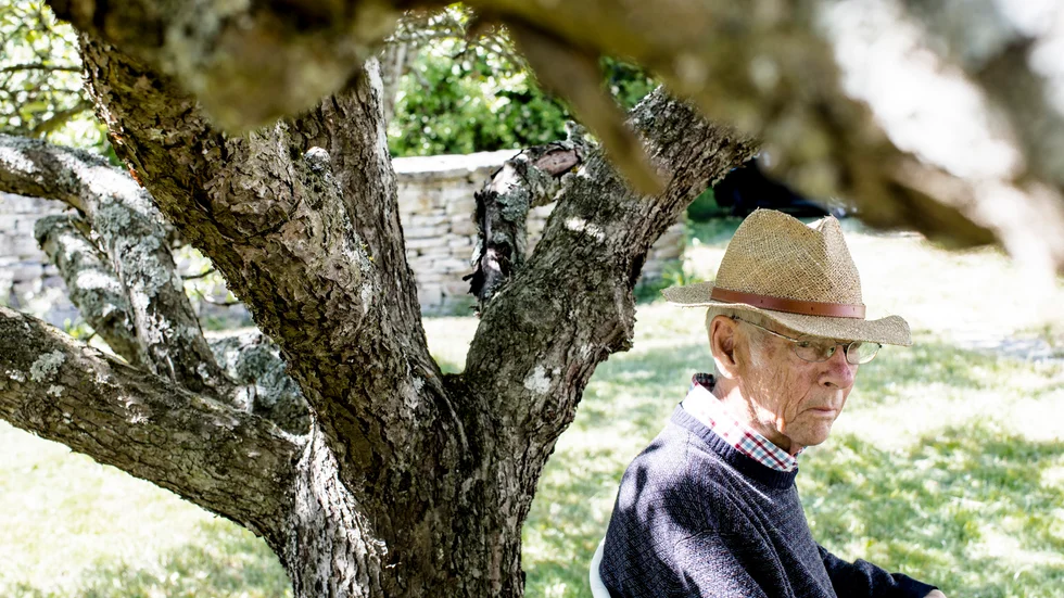 Ola Ullsten i samband med sin 85-årsdag.