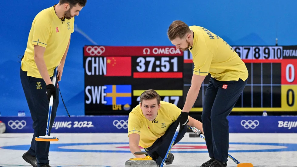 Sveriges lag Edin vann OS-premiären mot Kina