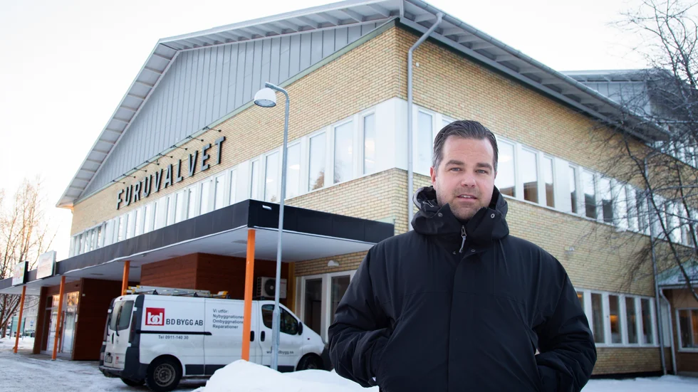 Patrik Johnsson, styrelseordförande i Power Building, hoppas att det blir möjligt att köpa den tilltänkta ersättningstomten.