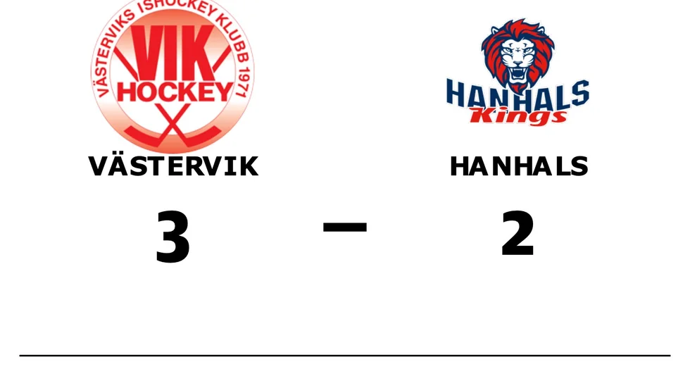 Västerviks IK vann mot Hanhals IF
