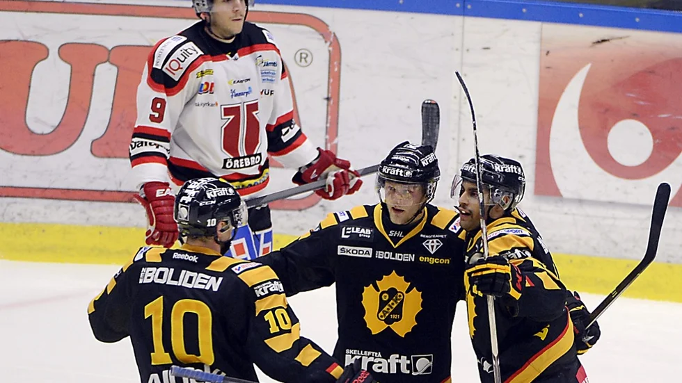 Pierre Edouard Bellemare gjorde 4-0-målet. Foto: Leif Andersson