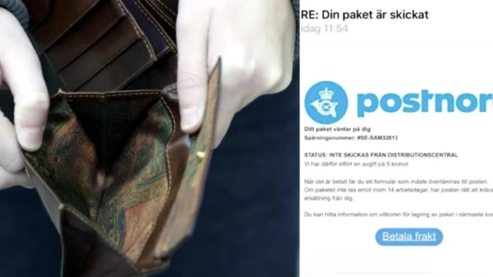 ”Det här ska kastas direkt”, säger Fredrik Brink vid Umepolisen.