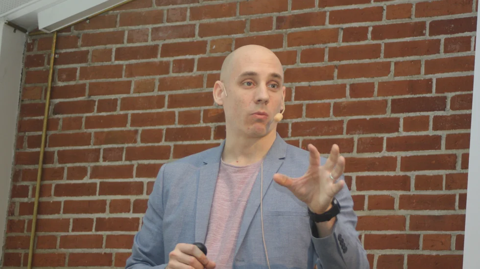 Michael Carlberg Lax är IT-strateg på kommunen. 