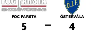 Straffar avgjorde när Östervåla föll mot FOC Farsta borta