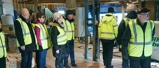 Seniorklubb guidades på Kåge såg