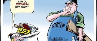 Staten ska reparera …