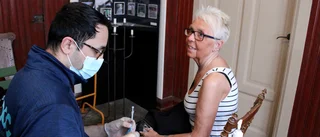 Virserumsbor köade för en tredje vaccindos