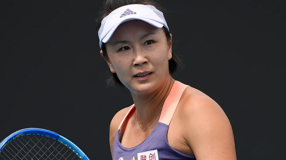 Peng Shuai. Arkivbild.