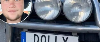 Allt började på personalfestens dansgolv – nu står det "Dolly" även på registreringsskylten