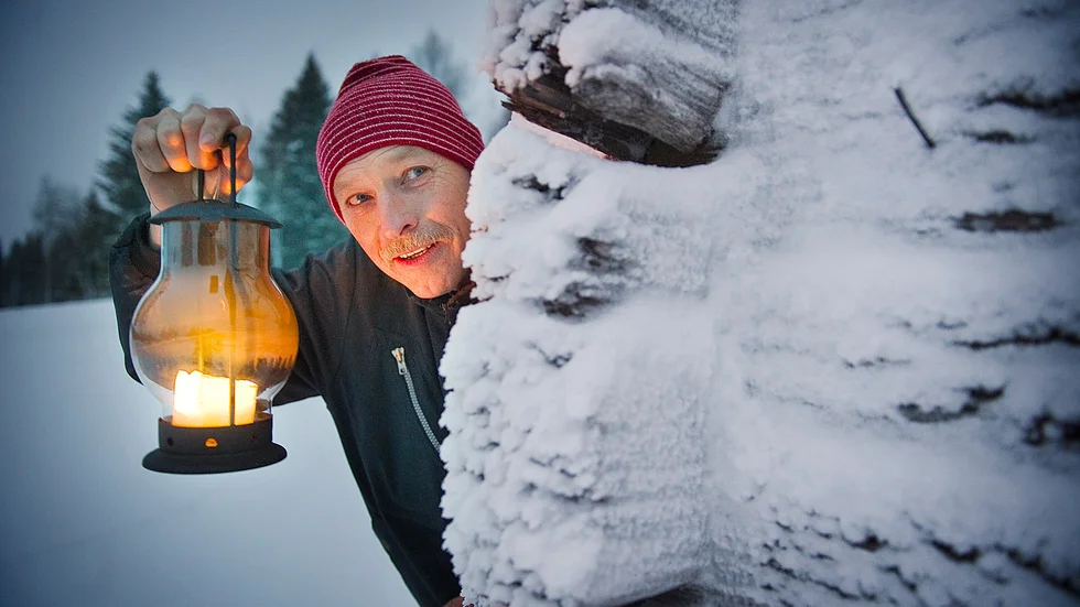 Företagarna i Glommersträsk och Glommersträsk Bygderåd, här representerad av Tomas Johansson, kritiserar landstingets planer. Arkivbild: Lars Eriklsson