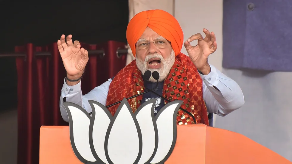 Indiens premiärminister Narendra Modi.