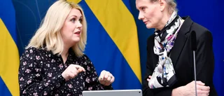 Pressträff med nya pandemiåtgärder • Hallengren: "Befintliga åtgärder behöver ligga kvar i två veckor till"