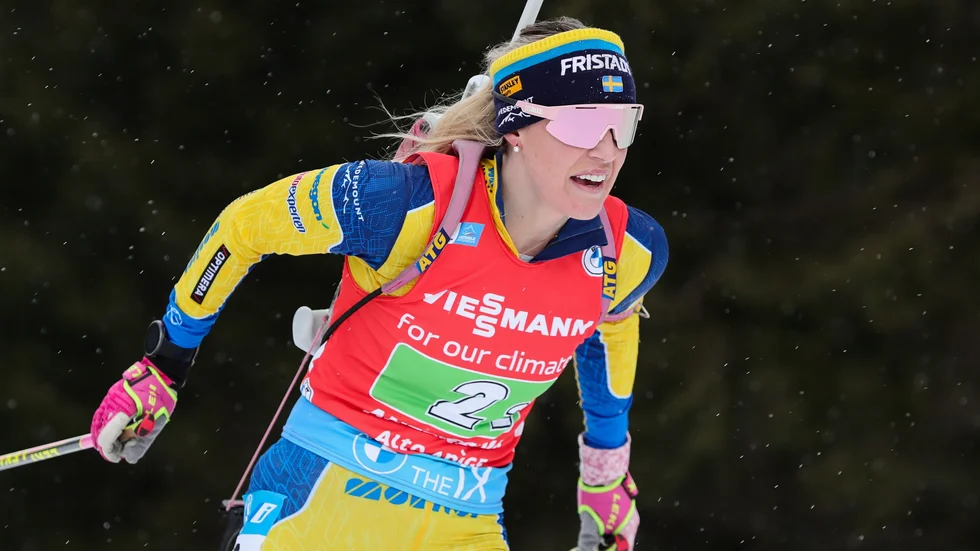 Arvidsjaurs Ingela Andersson, som tävlar för K4 IF, åkte världscupen i Antholz förra veckan. Nu laddar hon om för veckans EM som tv-sänds lördag-söndag.