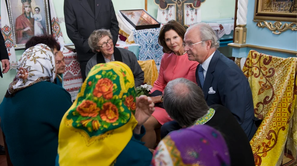 Svenskbyborna fick kungligt besök 2008, då kungaparet bland annat besökte svenska kyrkan i byn. 