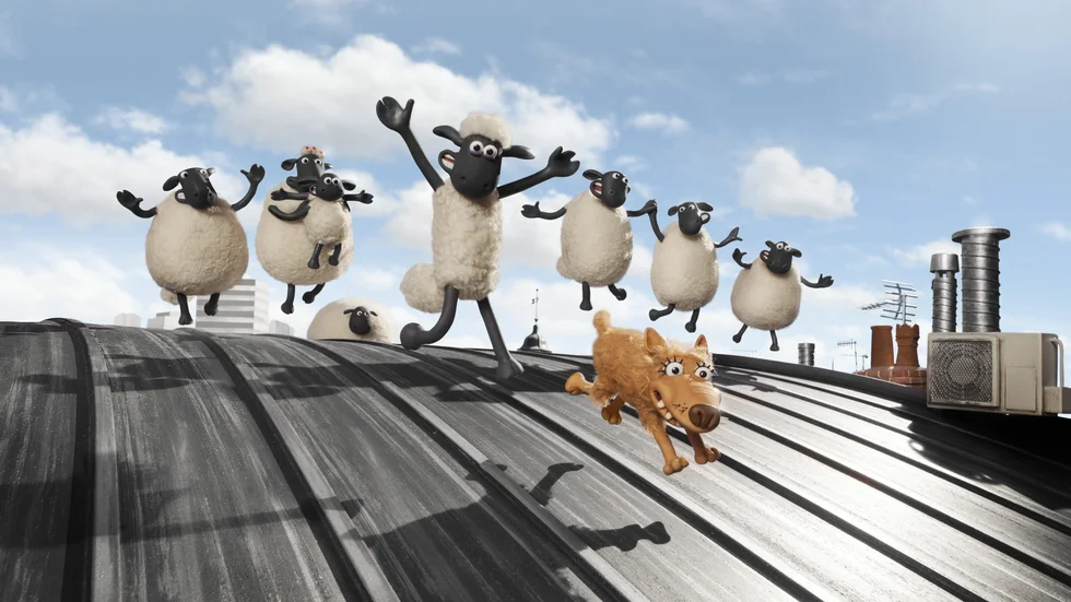 Fåret Shaun och hans flock ställs inför nya utmaningar när de lämnar gården för att hämta hem Bonden, som blivit strandad i storstaden med minnesförlust. Foto: SF