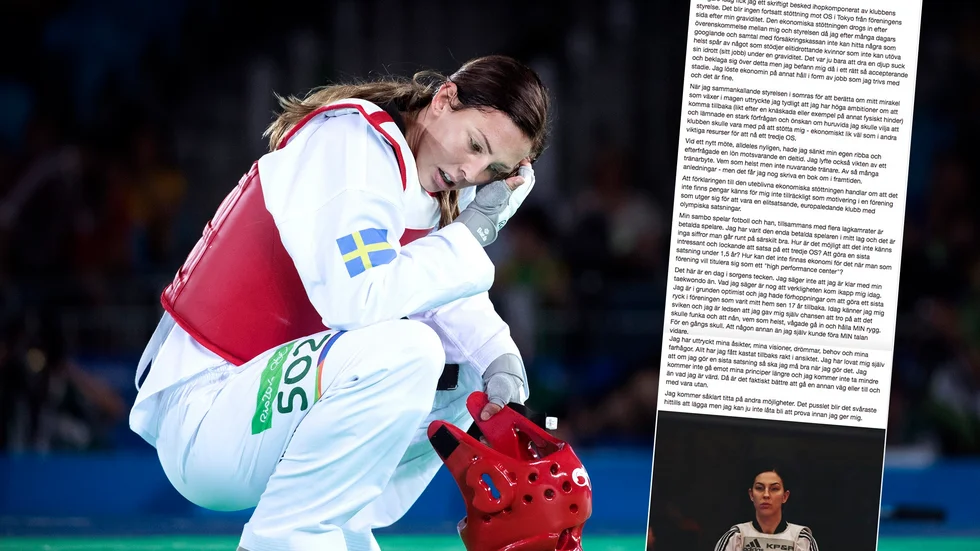 Elin Johansson har skrivit ett långt inlägg på Facebook där hon uttrycker sin besvikelse.