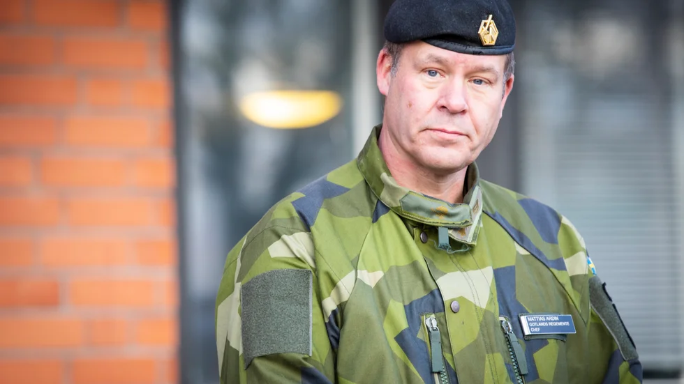 Mattias Ardin räknar med ett spännande uppdrag när han snart blir chef för Militärregion mitt.