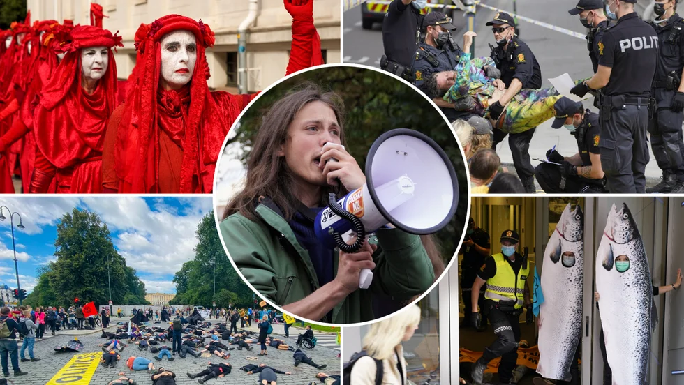 Extinction rebellion ligger bakom flera uppmärksammade aktioner. Elvin Landaeus Csizmadia är aktiv inom nätverkets Sverige-avdelning, som planerar en stor aktion i Stockholm i april. "Vi kommer blockera bilvägar och störa den allmänna ordningen och därigenom tvinga politikerna att lyssna på sina medborgare", skriver nätverket på Facebook.