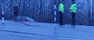 Långa köer efter kollision på 51:an – dessutom fick buss stopp i rondell
