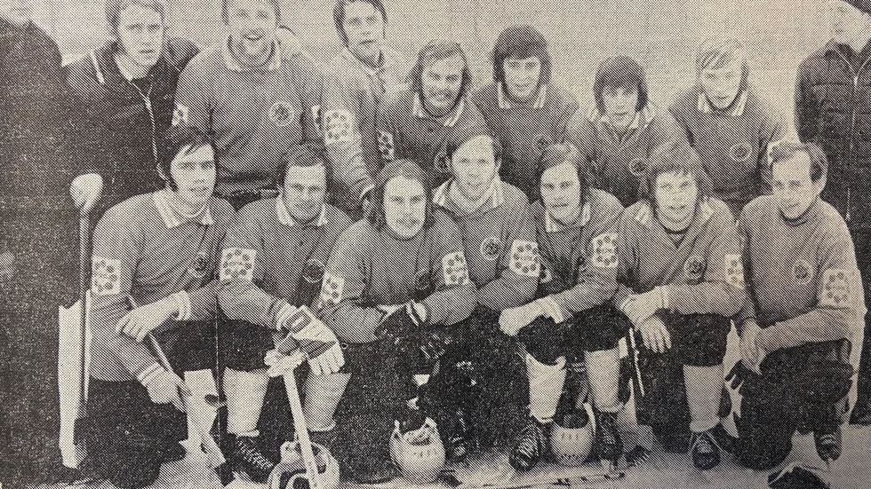 Värmbolslaget som klarade kvalplatsen. Stående från vänster: Ove Boberg (tränare), Tommy Skoogh, Robert Rask, Lars Karlsson, Hans-Göran Pettersson, Per-Olof Pettersson, Gert Peterson, Krister Lindkvist och Bernt Pihlblad (lagledare). Knästående: Thomas Hall, Curt Einarsson, Lars Eriksson, Lars Fredriksson, Lars Westerberg, Arne Eklöf och Jan Ekström.