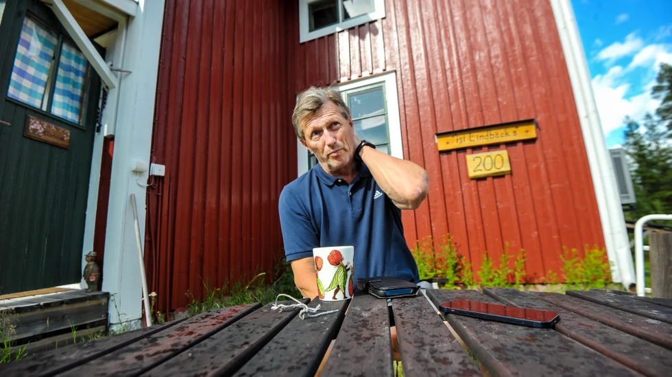 Kenth Eldebrink berättar att dåvarande frun Mariannes ALS även tärde hårt på äktenskapet.