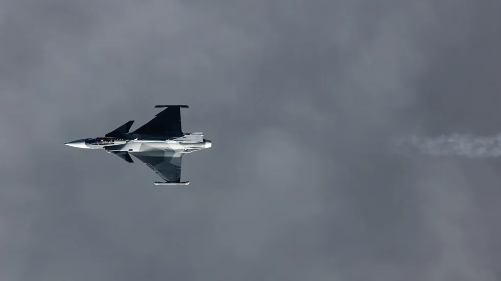 Gripen E kommer att flyga i England. 