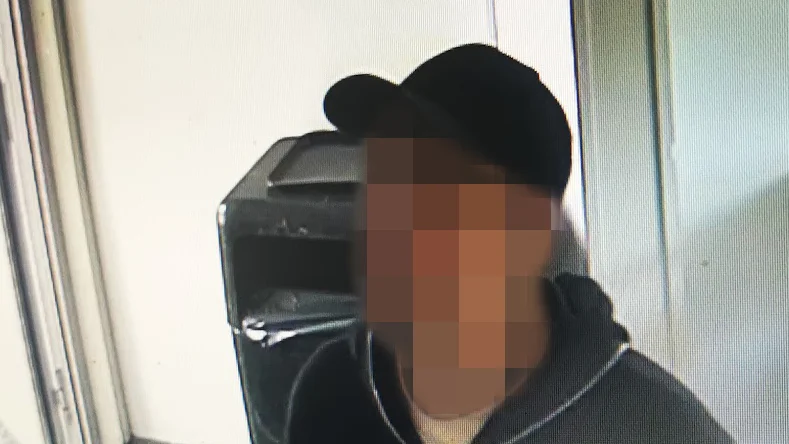En av många bilder Calle har från när tjuven köpte saker på hans kort.