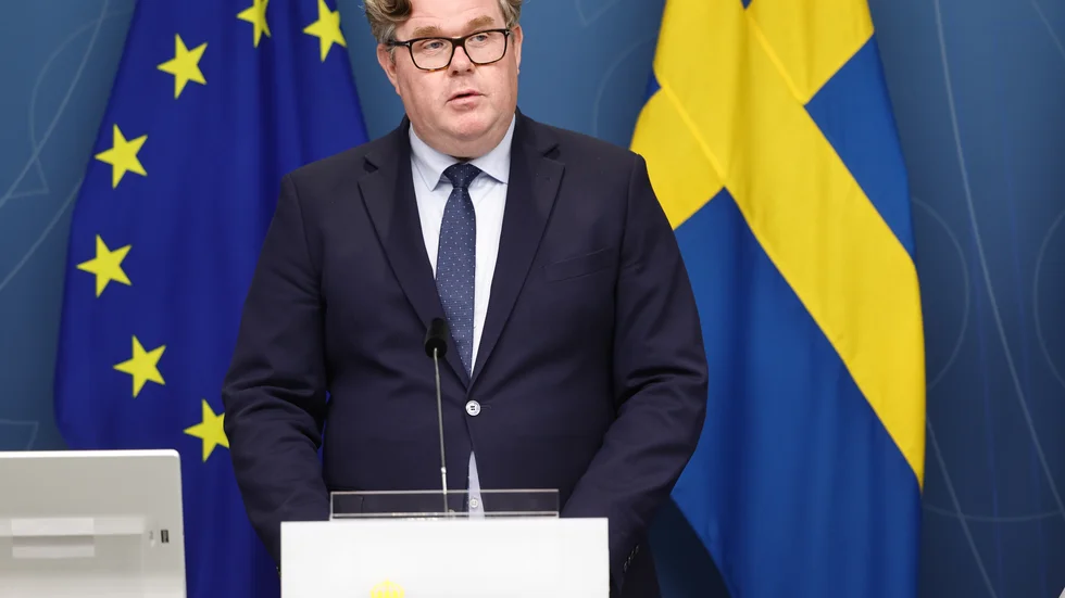Justiteminister Gunnar Strömmer (M). Arkivbild.
