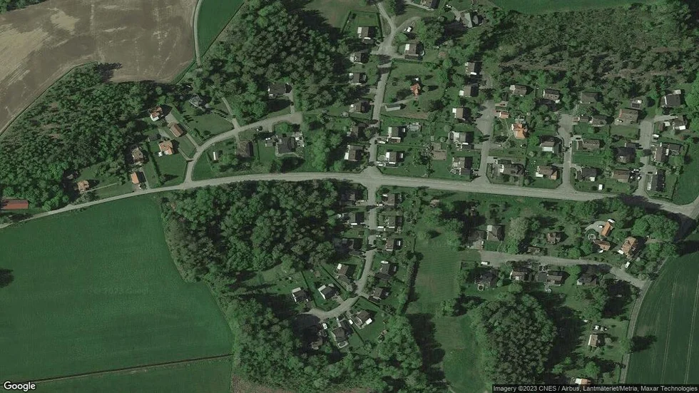 Området kring Lövängsvägen 2