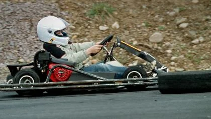 Carting är en vanlig inkörsport i motorsporten. Alla Formel 1-förare har börjat med att köra go-cart.Bild: JEPPE GUSTAFSSON