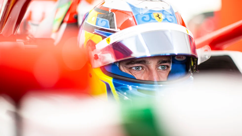 Dino Beganovic blev sexa i formel 3 den här säsongen.