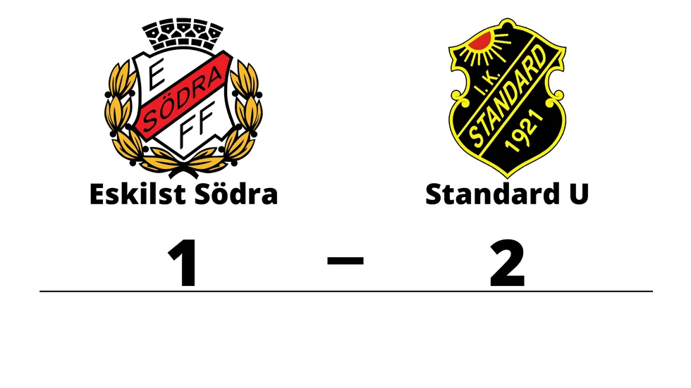 Eskilstuna Södra FF förlorade mot IK Standard U