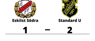 Uddamålsseger för Standard U mot Eskilst Södra