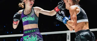 Orkanen slog till direkt - Sundell vann första kickboxningsfajten