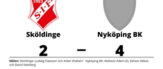 Abdiaziz Adem i målform när Nyköping BK vann