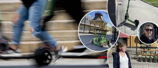 Elsparkcyklar för uthyrning har kommit till Luleå
