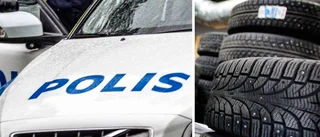 Upptäckte sina däck på Blocket