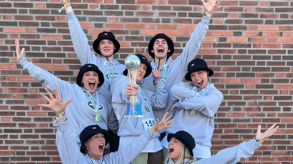 No Name Dance Crew från Visby Dansskola ska tävla i VM i höst. 
